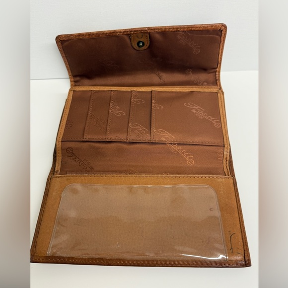 Fossil Brown Wallet with Multicolor Stripes - Picture 5 of 5